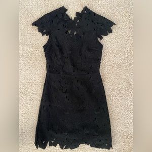 Saylor Mini Lace Dress small